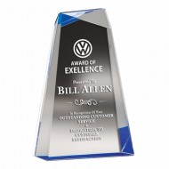 Faceted Wedge Acrylic