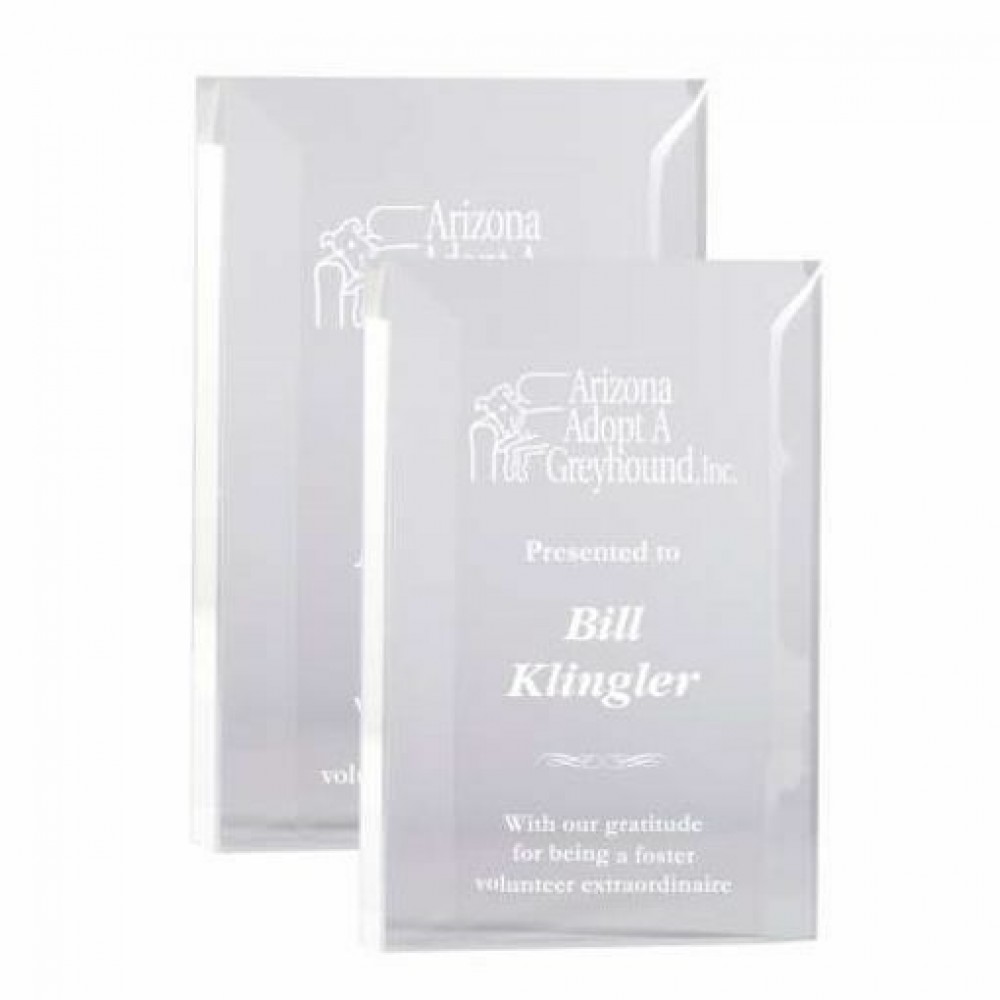 Beveled Rectangle Acrylic (Acrylic Awards)