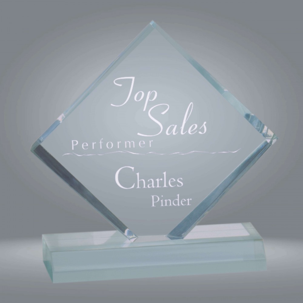 Diamond Jewel Bevel Acrylic (Acrylic Awards)