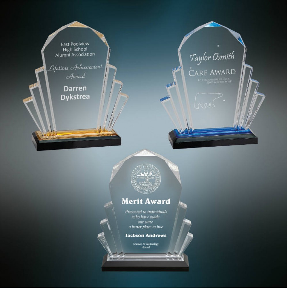 Faceted Impress Acrylic (Acrylic Awards)