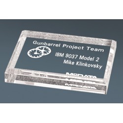 Straight Bevel Acrylic Paperweight