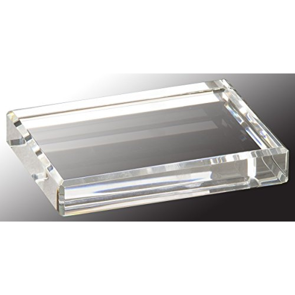 Straight Bevel Acrylic Paperweight (Paperweights & Coasters)