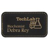 Leatherette 3.25" x 1.75" Name Badge (Leatherette)