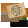 Leatherette Hard Business Card Holder (Leatherette)