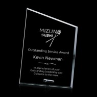 Cantebury Slanted Rectangle Award