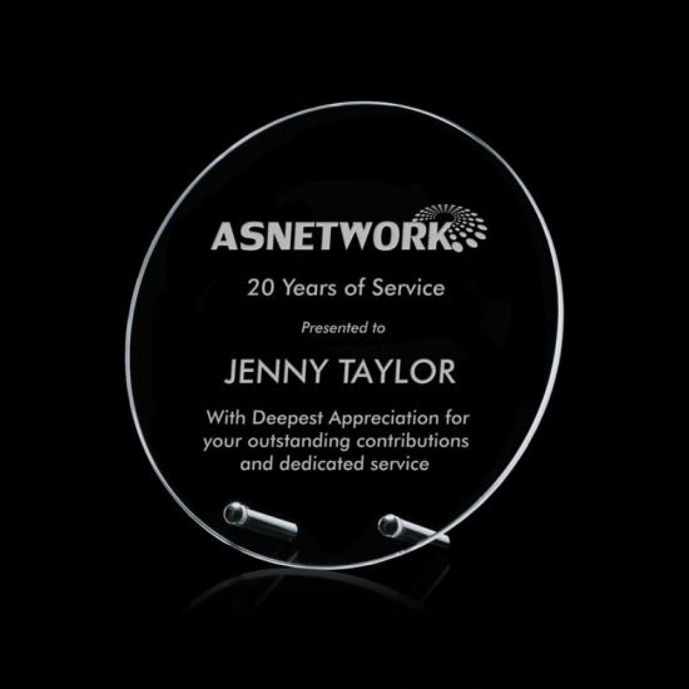 Cantebury Circle Award (SLS615) by www.allstaryeswecan.com Cantebury Circle Award (Crystal Awards)