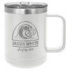 Polar Camel 15 oz. Vacuum Insulated Mug with Slider Lid and Handle -