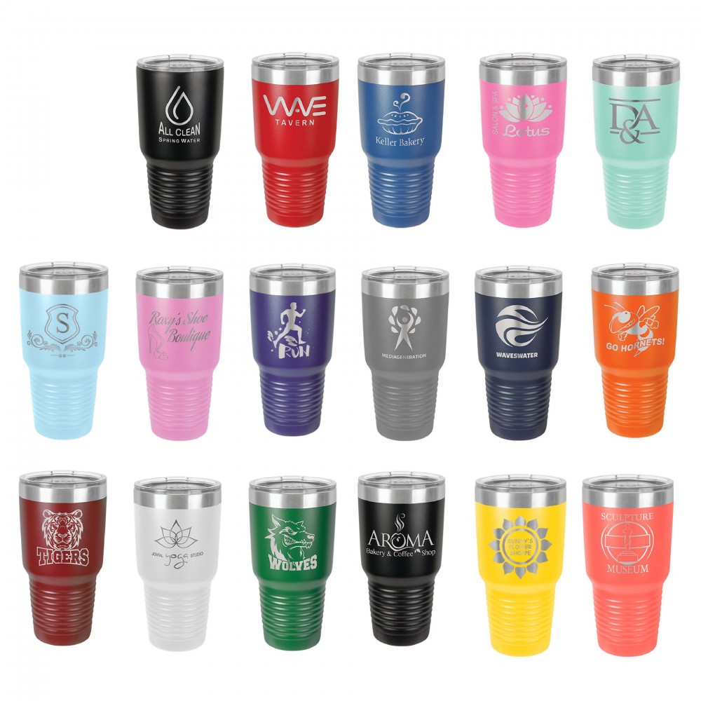 Polar Camel 30oz Vacuum Insulated Tumbler with Clear Lid (LTM73) by www.allstaryeswecan.com Polar Camel 30oz Vacuum Insulated Tumbler with Clear Lid (Drinkware +)