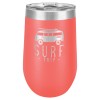 Polar Camel 16oz Vacuum Insulated Tumbler with Clear Lid -