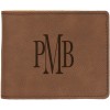 Leatherette Bi-Fold 6 Card Wallet (Leatherette)