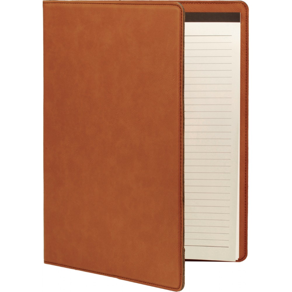 Laserable Leatherette Portfolio with Notepad (New Arrivals!)