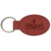 Leatherette Oval Keychain (New Arrivals!)