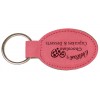 Leatherette Oval Keychain (New Arrivals!)
