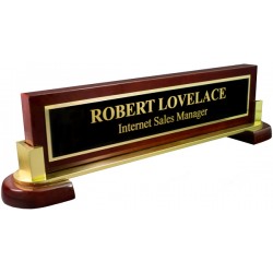 Rosewood Nameplate
