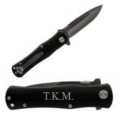 Black Anodized Aluminum Handle Knife