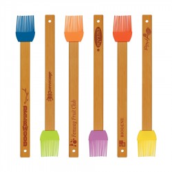 Silicone Baster Brush with Bamboo Handle 