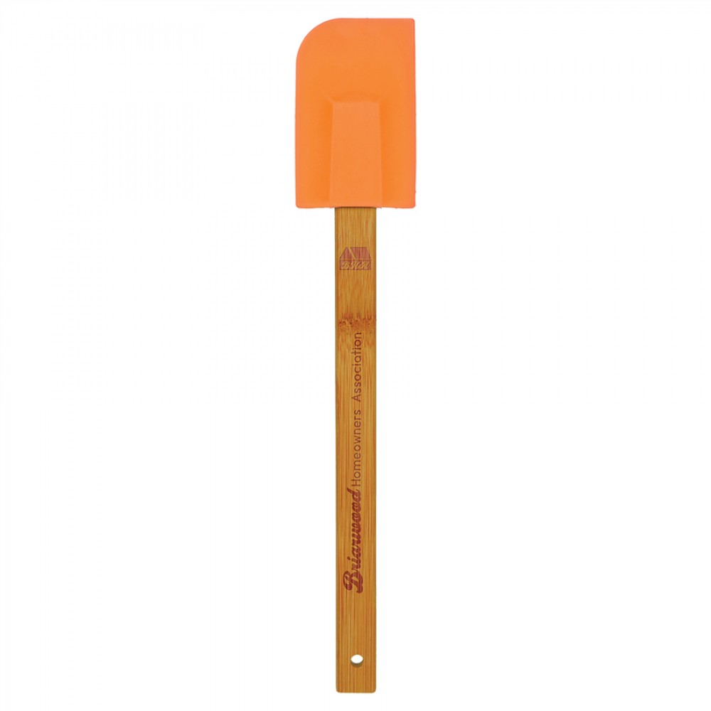 Silicone Spatula with Bamboo Handle (Other Personalized Gifts)