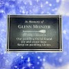 Aluminum Cast Plaque 8"x12"