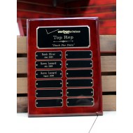 Piano Finish Perpetual Plaque