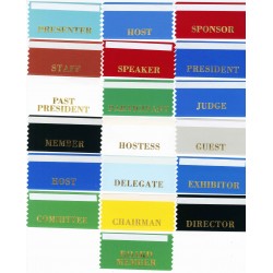 Horizontal Badge Ribbons