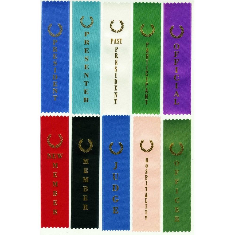 Title Ribbons (Stock Ribbons)