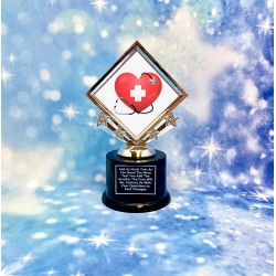 Heart Stethoscope Trophy