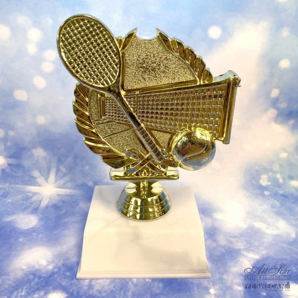 Tennis Wreath Montage Trophy - A1 (A1)