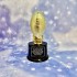 Medium Gold Football Trophy on Base