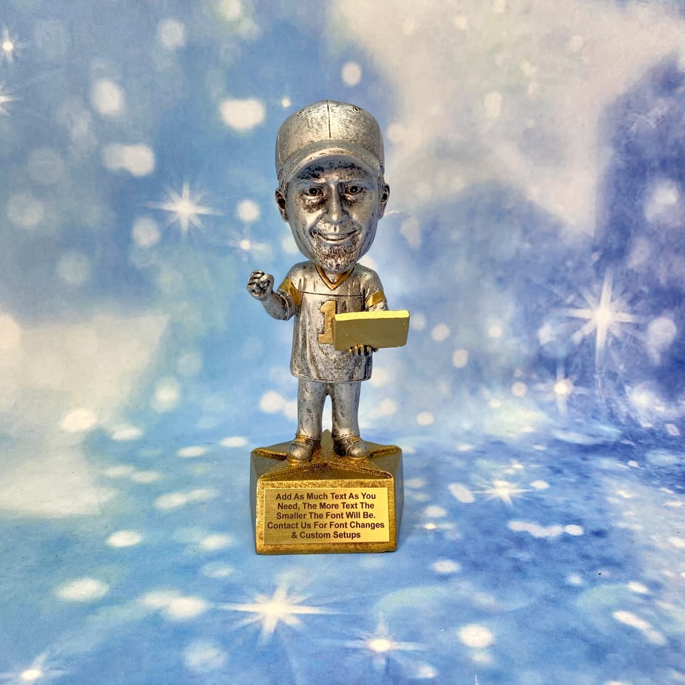 Fantasy Football League Bobble Head Player Trophy FFL