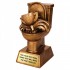 Golden Trophy in Toilet