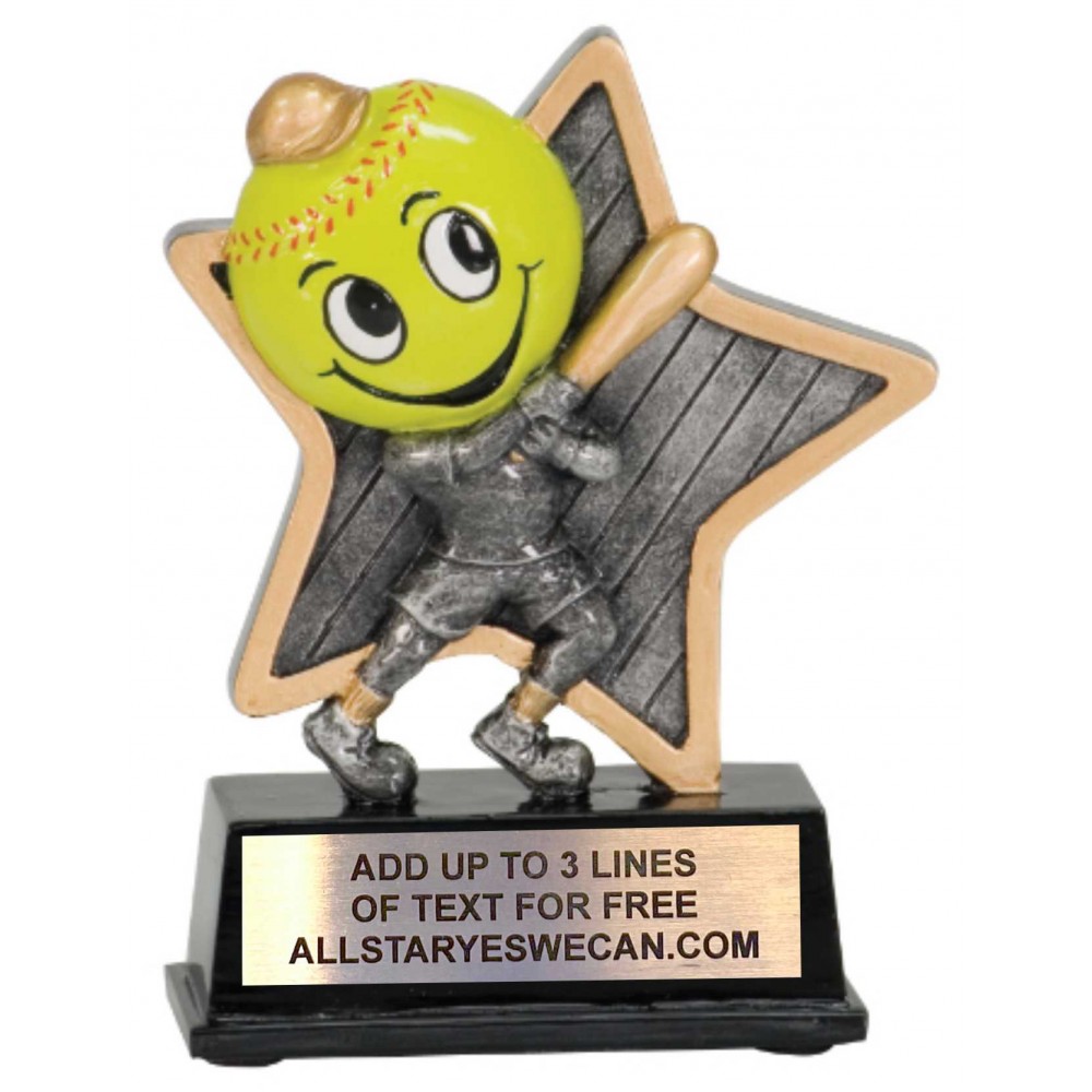 Softball Little Pal Resin