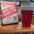 Great Jones County Fair Red Solo Cup Award