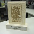 Custom Made Wooden Award