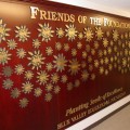 Friends of the Foundation Flower Donor Wall