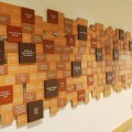 Stacked Plaque Wall
