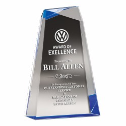 Faceted Wedge Acrylic