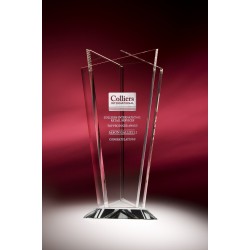 Crystal Trio Vase
