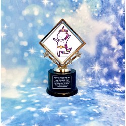 Dancing Unicorn Trophy