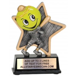Softball Little Pal Resin